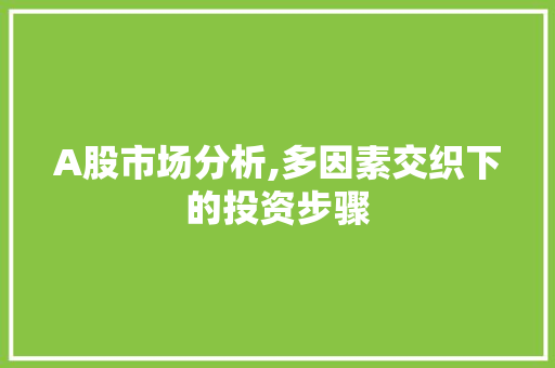 A股市场分析,多因素交织下的投资步骤