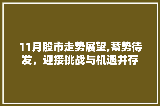 11月股市走势展望,蓄势待发,迎接挑战与机遇并存 11月股市走势展望,蓄势待发,迎接挑战与机遇并存
